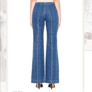 The Row, flared denim